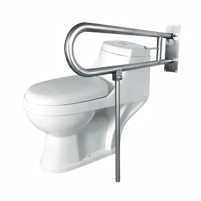 Home Bathroom Grab Bar - Складная поручень-опора для туалета из нержавеющей