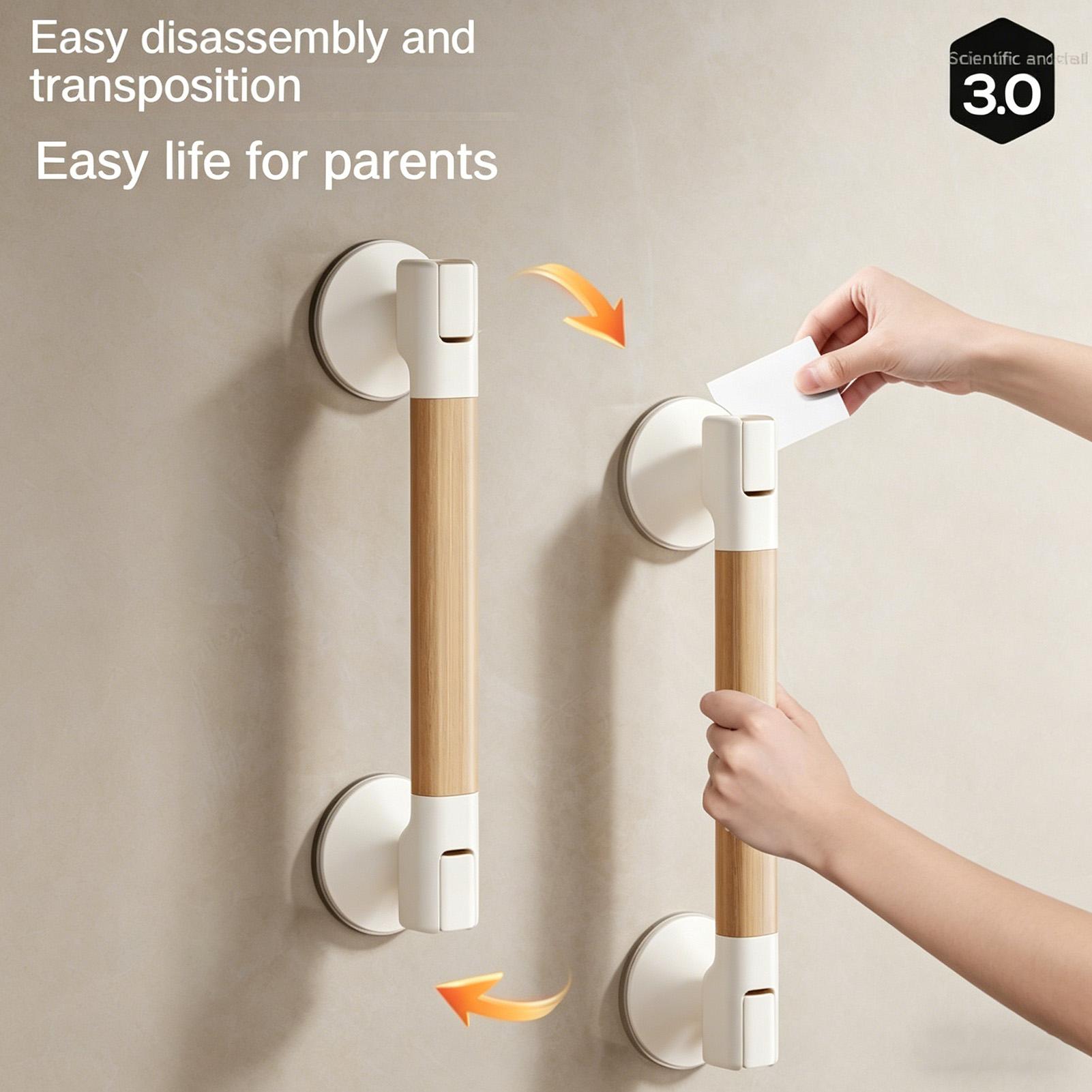 Home Bathroom Grab Bar - Ручка-присоска для душа, опорные поручни для