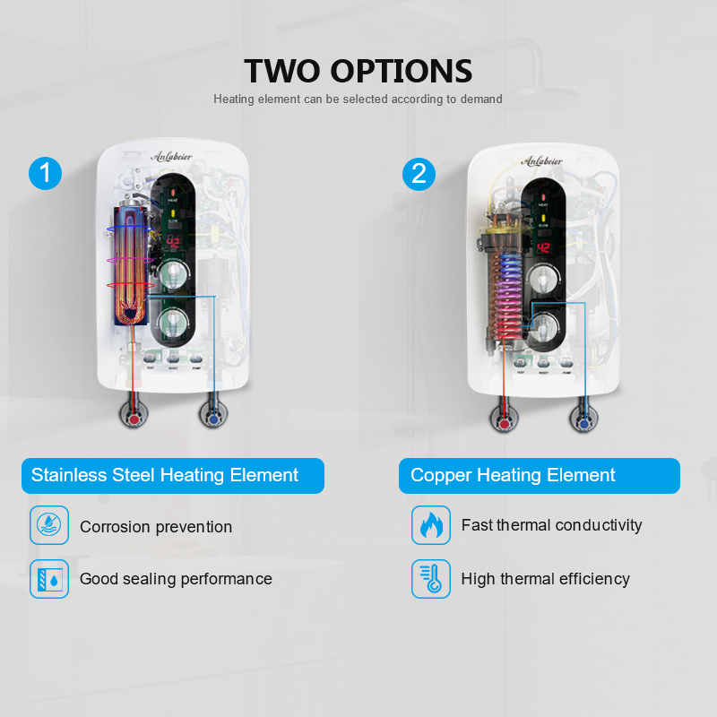 OEM 2025 Портативный проточный – обзор и цена Home Bathroom Geyser