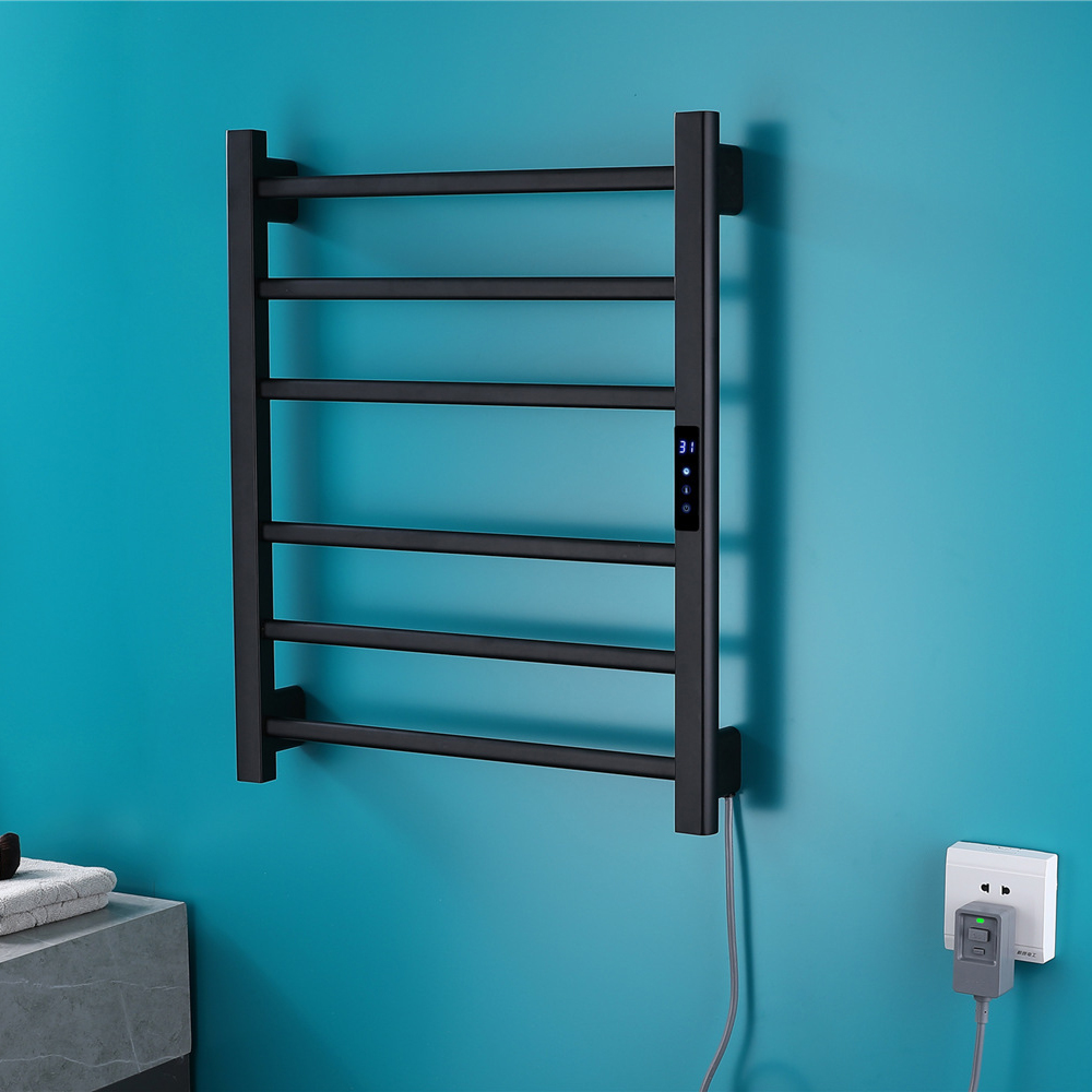 Черно-серо-золотой матовый нас – обзор и цена Towel Warmer Electric