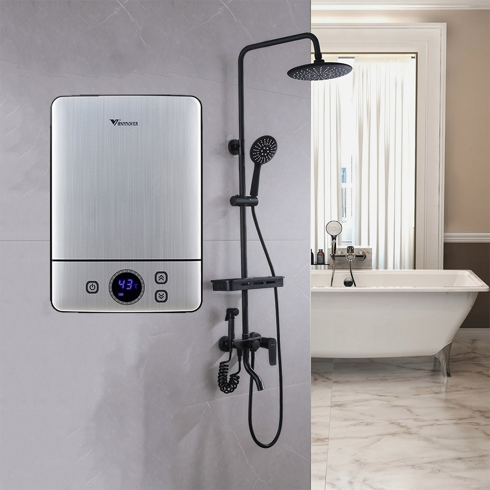 Проточный электрический водона – обзор и цена Home Bathroom Geyser