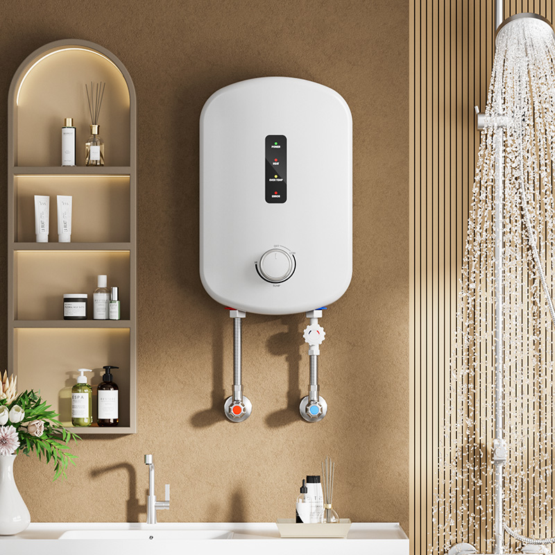 Бытовой проточный электрически – обзор и цена Home Bathroom Geyser