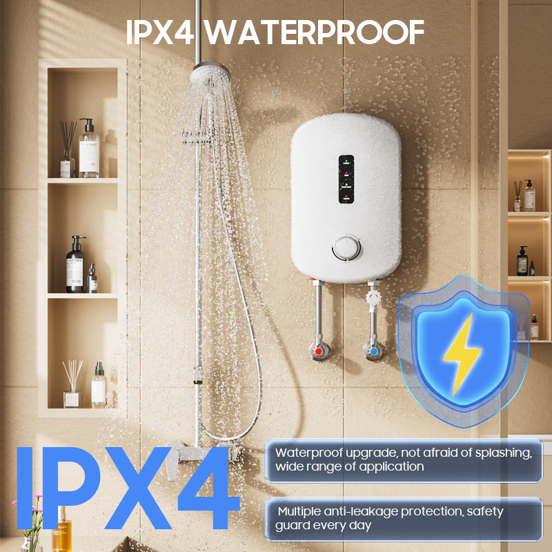 Бытовой проточный электрически – обзор и цена Home Bathroom Geyser