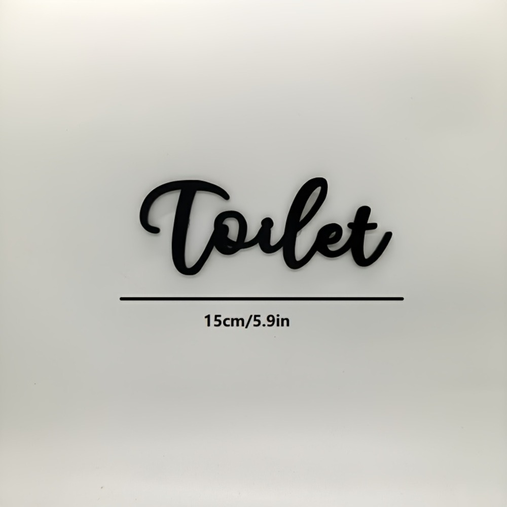 CIFBUY Современная пластиковая – обзор и цена Home Bathroom Signs