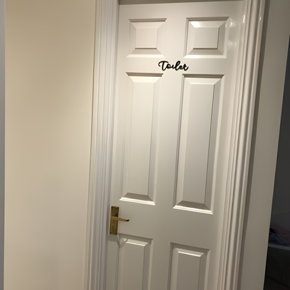 CIFBUY Современная пластиковая – обзор и цена Home Bathroom Signs