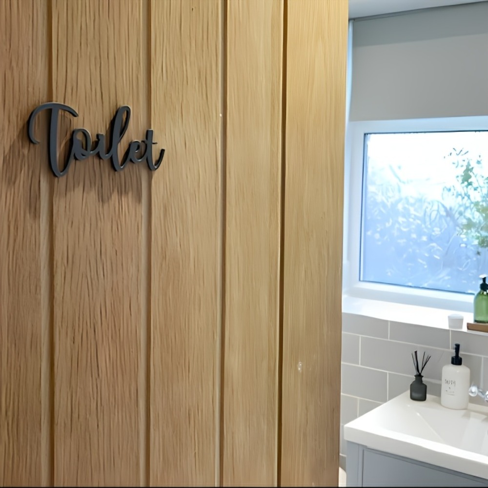CIFBUY Современная пластиковая – обзор и цена Home Bathroom Signs