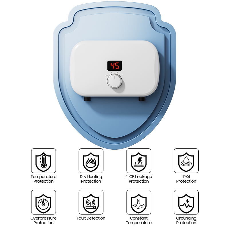 Бытовой мини-проточный водонаг – обзор и цена Home Bathroom Geyser